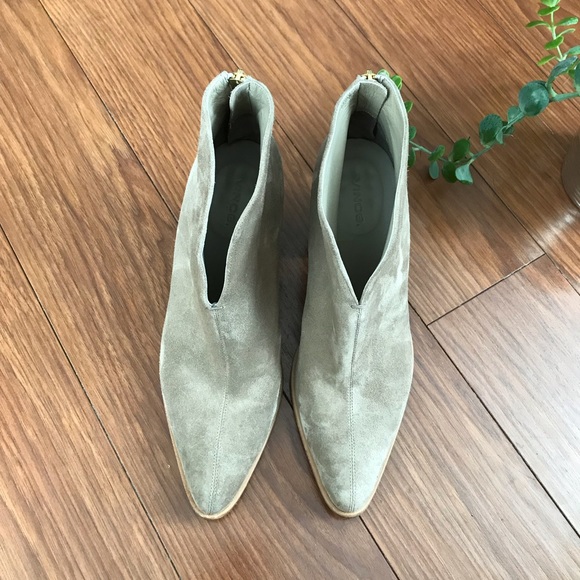 VINCE Suede Havana Ankle Boho Western Boots Size 9 - Picture 4 of 8